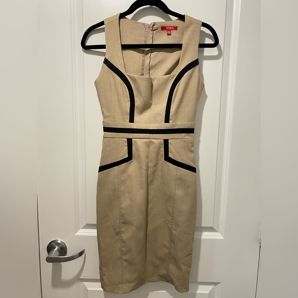 xoxo brown dress for women